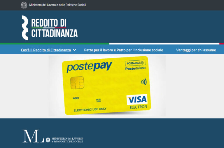 Reddito di cittadinanza (RdC): credito residuo e limite giornaliero