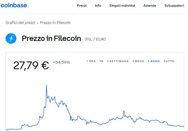 Coinbase Filecoin