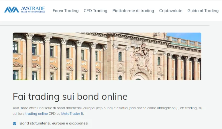 CFD sui bond con avatrade