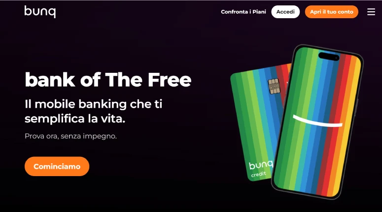 Come funziona il conto Bunq