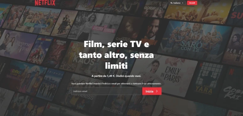 Come registrarsi a Netflix