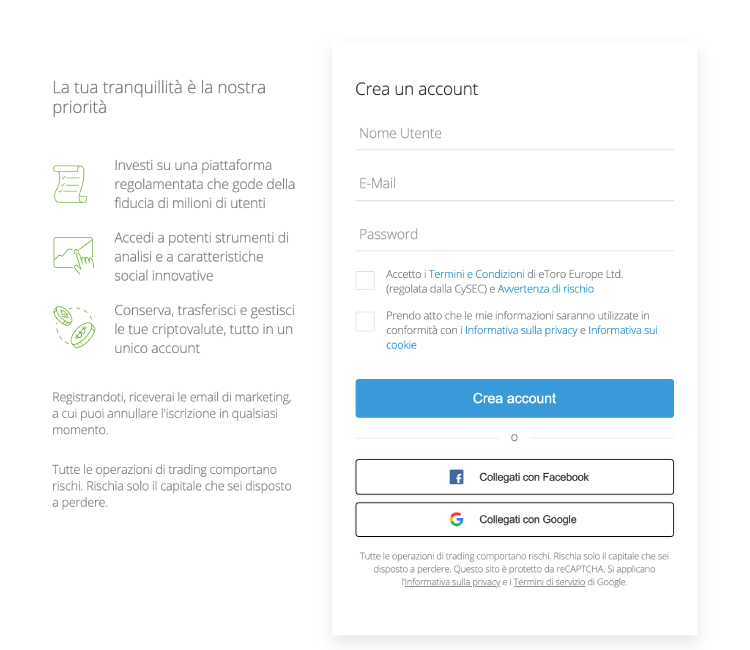 etoro login