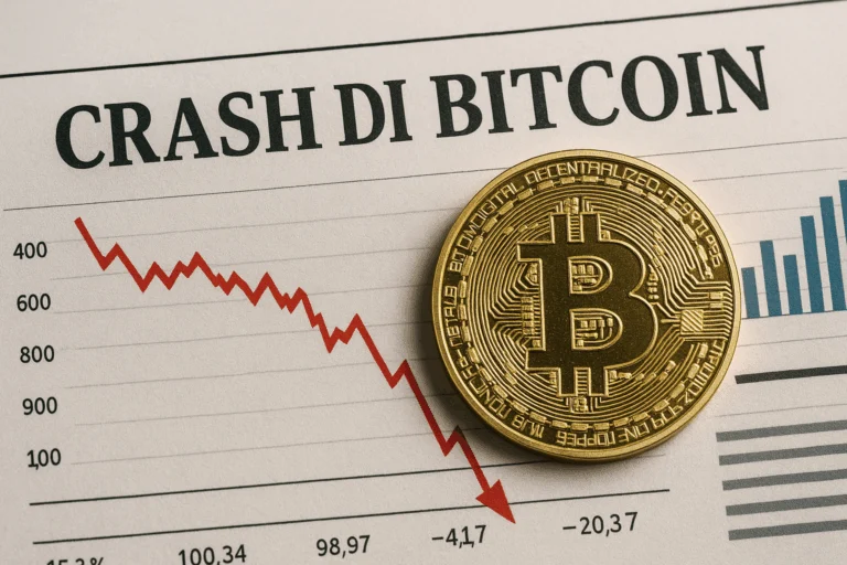 Crollo Bitcoin: Il “Venerdì Nero” da 1,2 Trilioni. Ecco la Verità sul Crollo